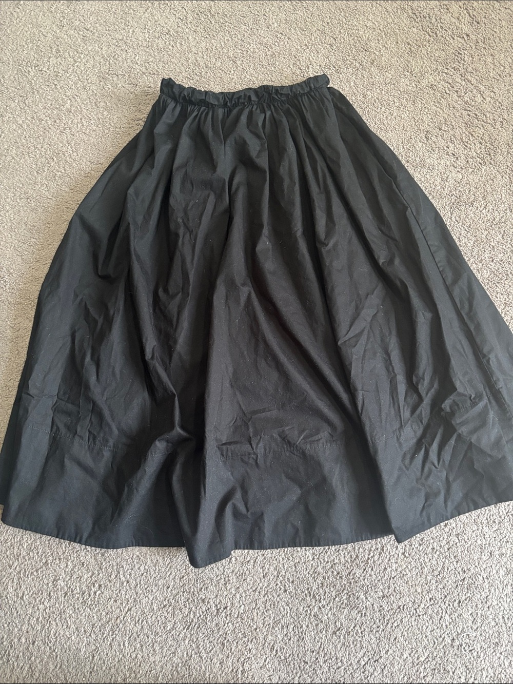 Renee C. Gathered Midi Skirt
